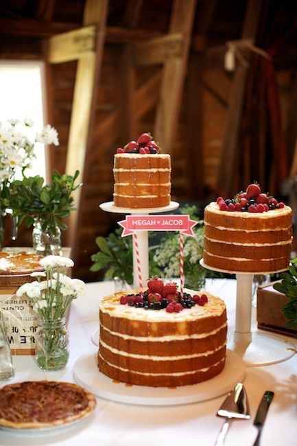 Bolo de casamento - inspirações pinterest - 17