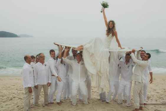 Casando na praia