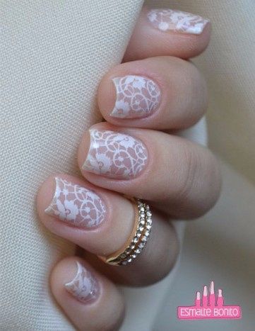 Unhas de noiva