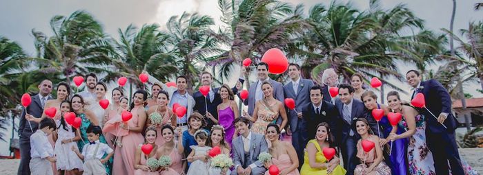 Casando na praia