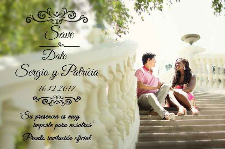 Save the date - 1