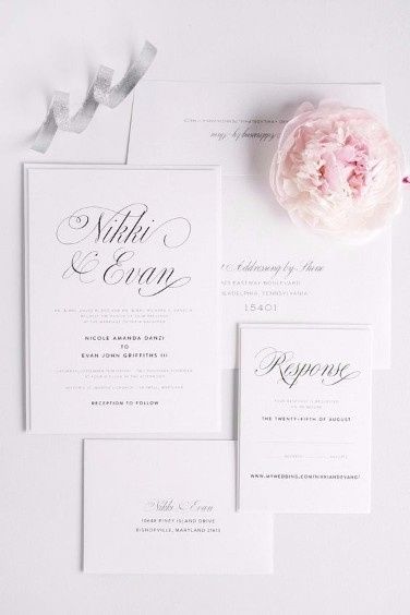 Convites de casamento