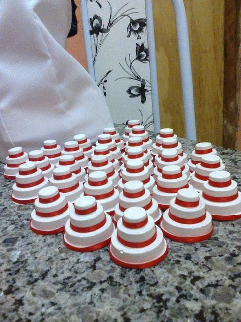 Mini bolo - Lembrancinha