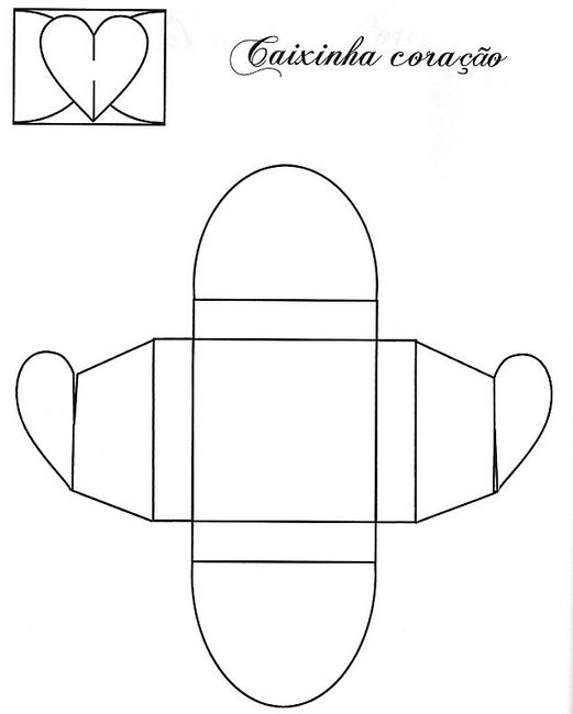 Moldes de caixinha