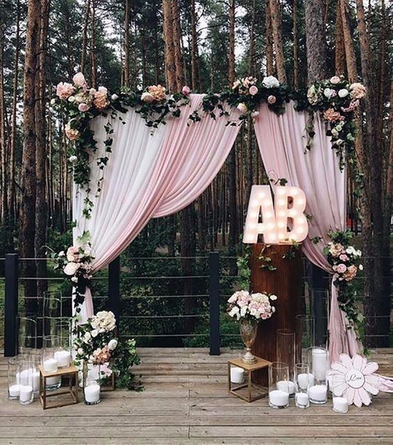 Decoração com letras