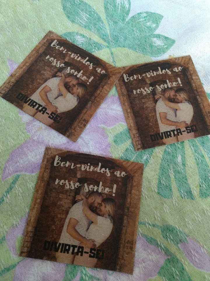 Porta-copos 😍 - 1