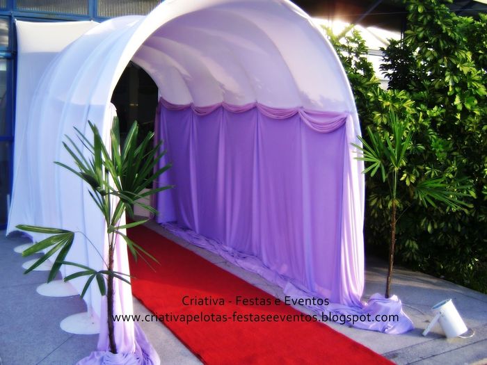 Casamento Liláis e Branco - 1