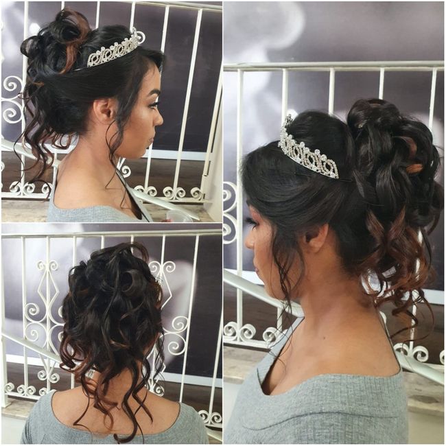 Que tipo de penteado vai usar no dia C? 4