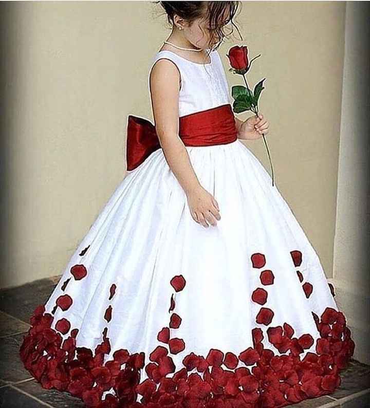 Roupa das daminhas - 2