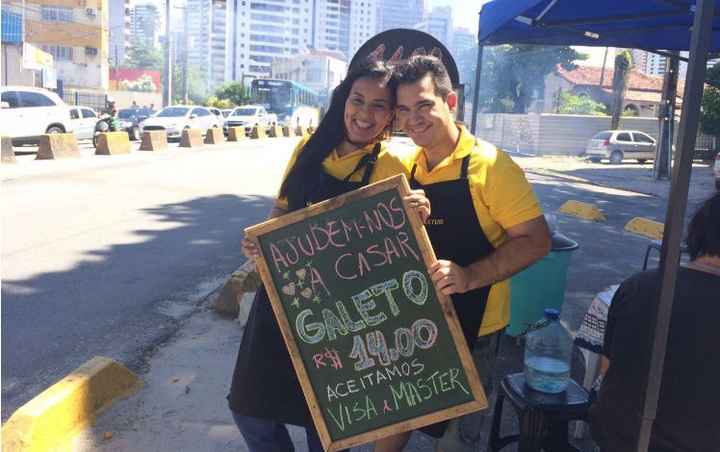 Venda de galeto!