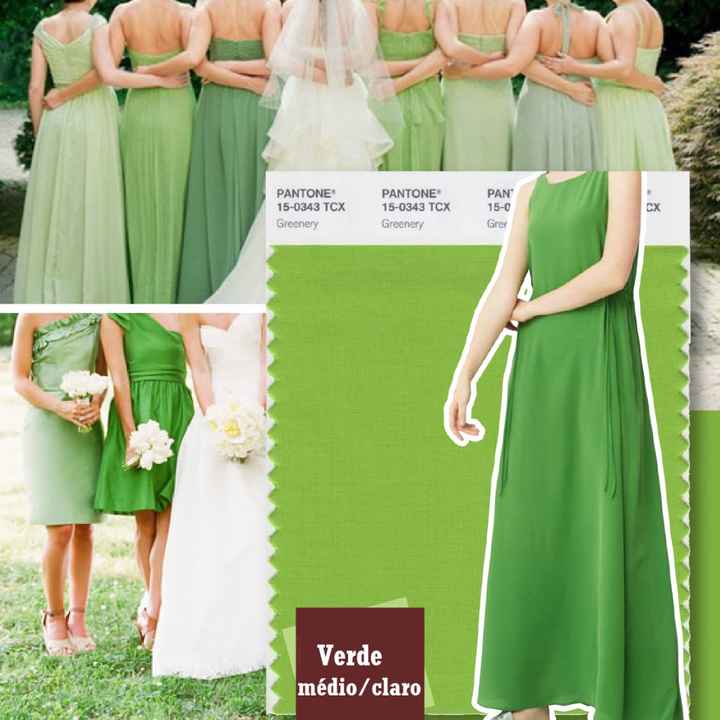 5-Verde médio e verde claro