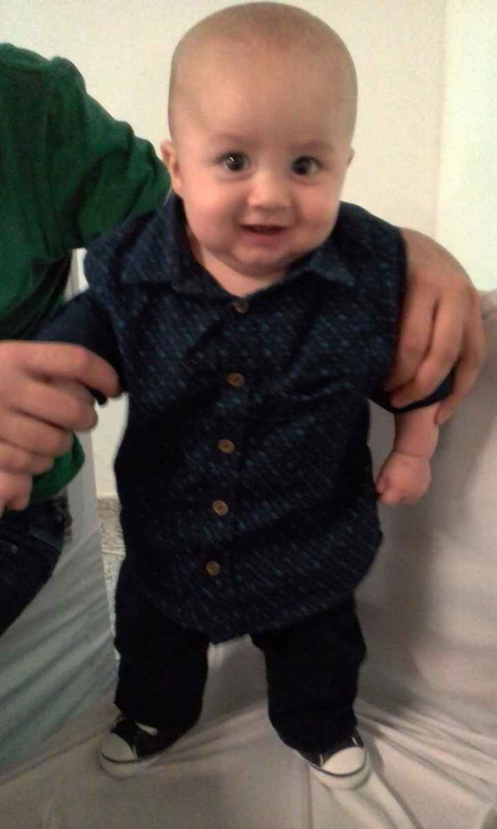 A cara de quem estava feliz em estar acordado depois das 23hs... rsrsrs
