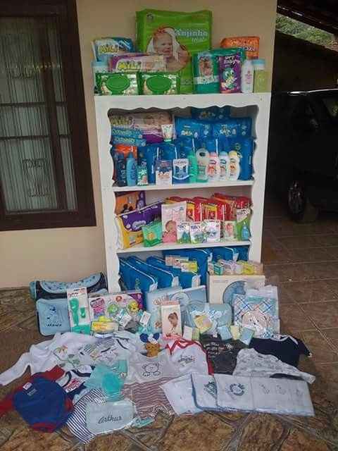 No outro dia: foto dos presentes: