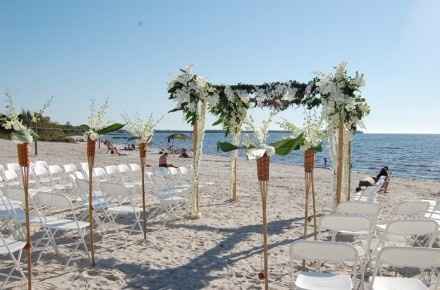 Casamento na praia...