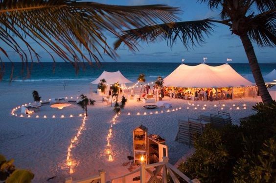 Casamento na praia...