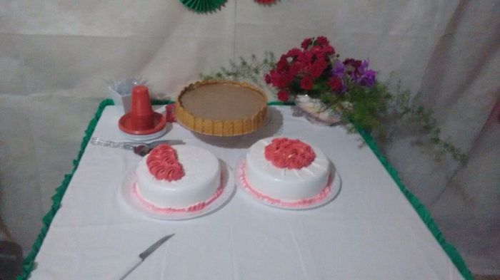 Bolo de casamento e Torta alemã!!