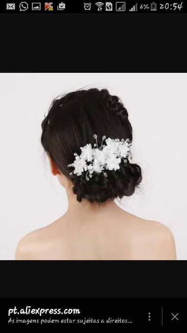 Acessório para o cabelo - 1