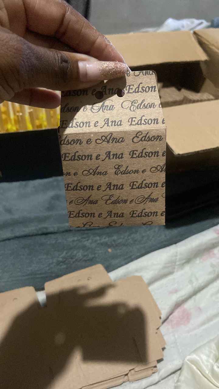 Poste AQUI uma foto da lembrancinha que vão dar para as pessoas convidadas🎁👇 - 1