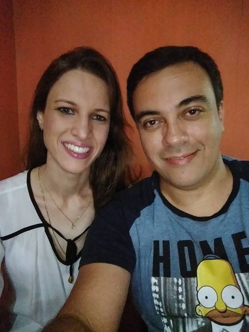 Comemorando nosso Aniversário de namoro