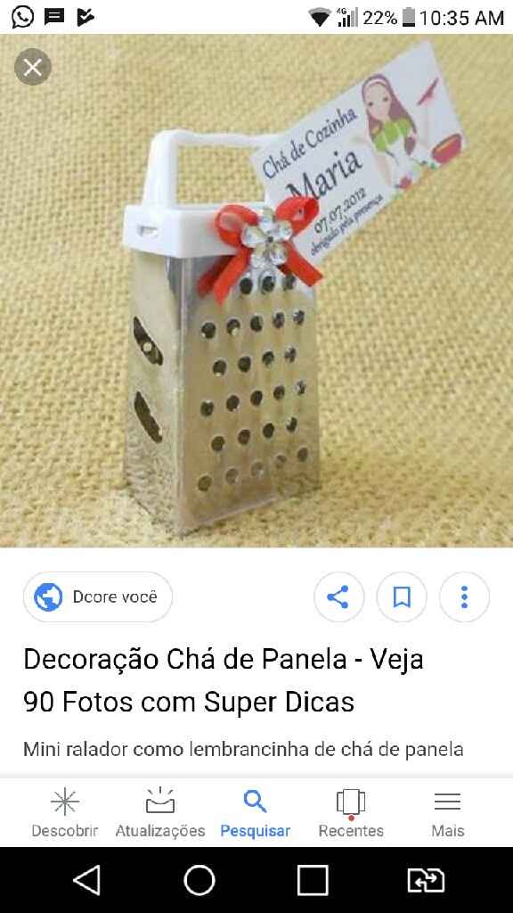 Chá de panela - 1