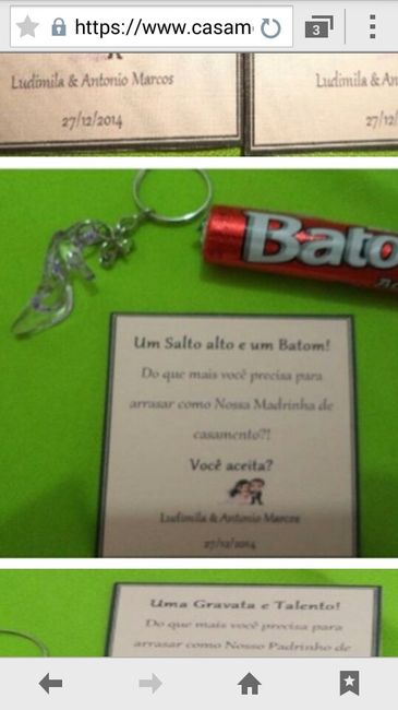 Ajuda - convite p/ padrinhos - 2