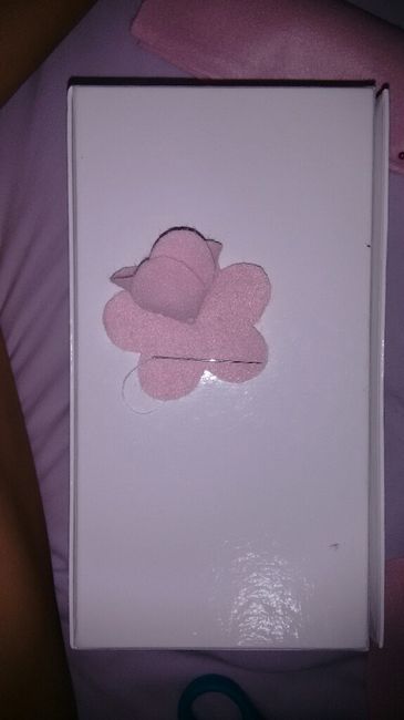 Cesta para florista com flores em feltro - 5