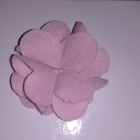 Cesta para florista com flores em feltro - 6