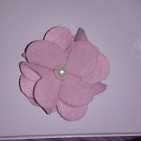 Cesta para florista com flores em feltro - 7