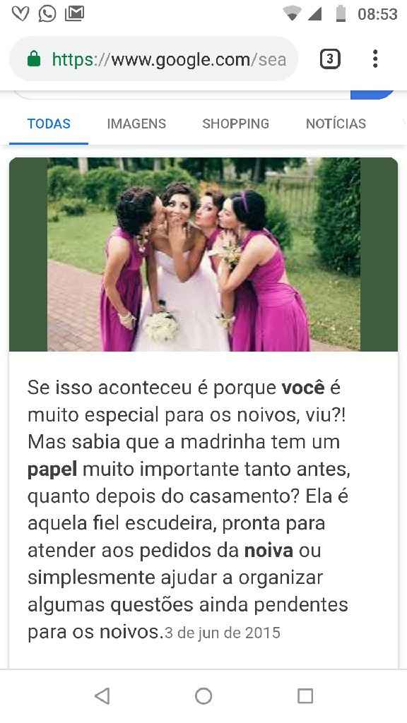 Madrinha ?? - 1