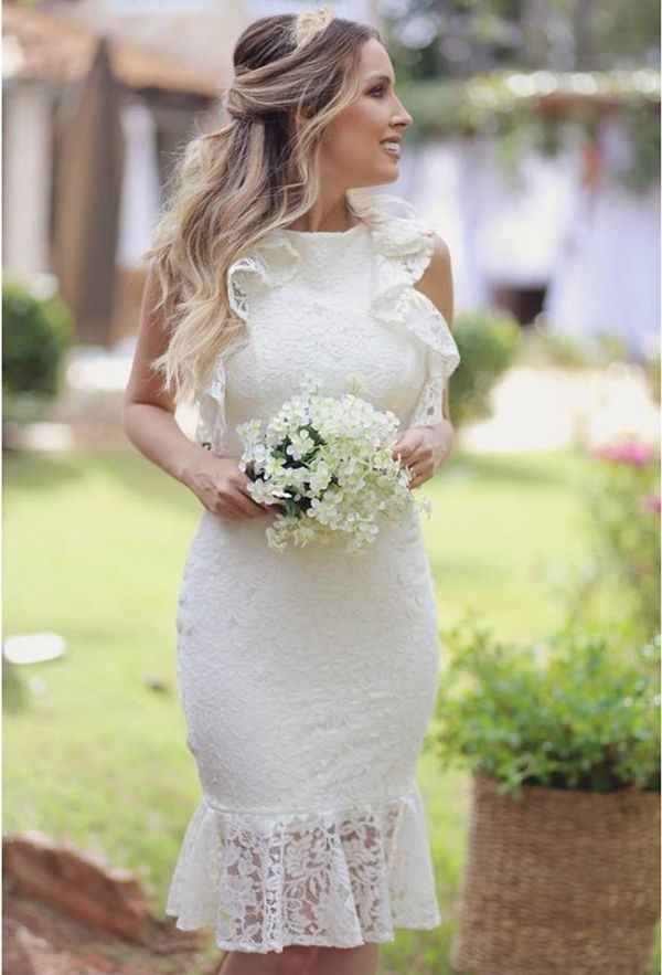Top 11 dos vestidos de casamento no civil 😍 - 6