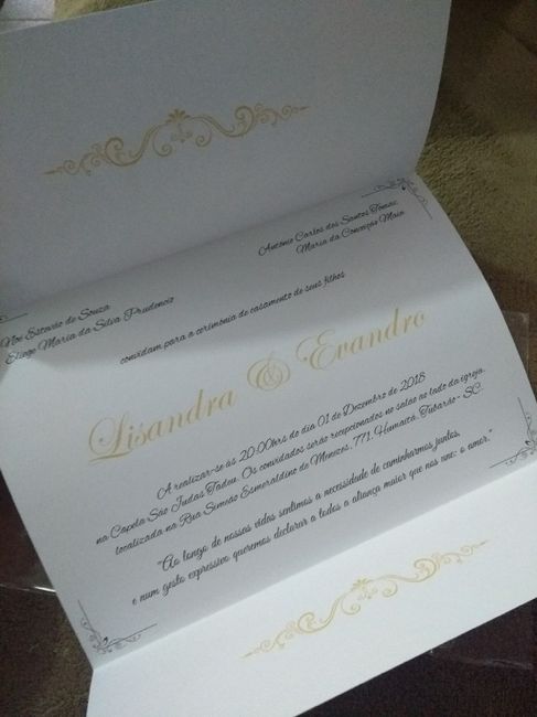 Inspiração convite casamento - 2