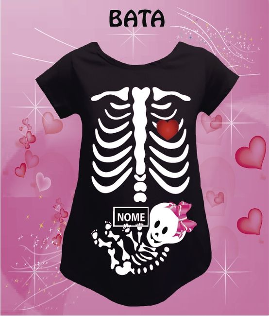 camiseta gravidinha