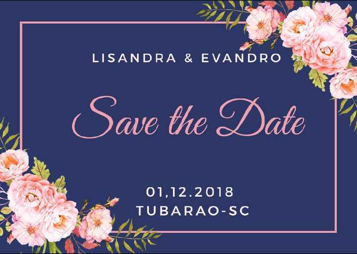 Save the date - 1