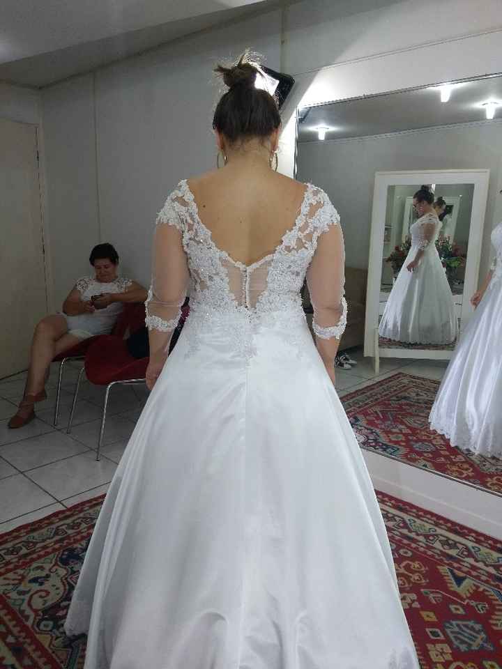 Meu vestido de noiva 😍 - 2
