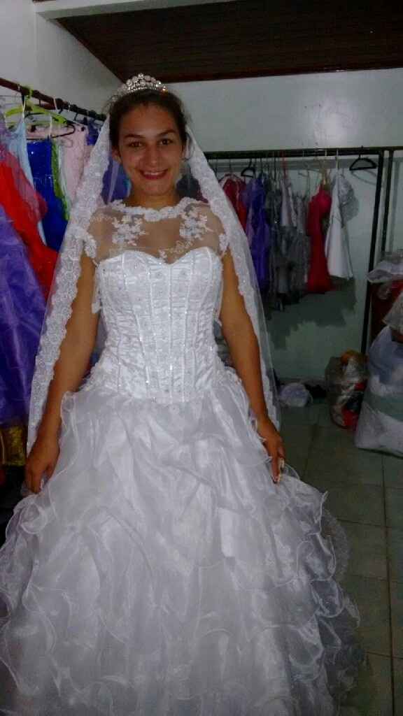 Vestido estilo princesa - 1