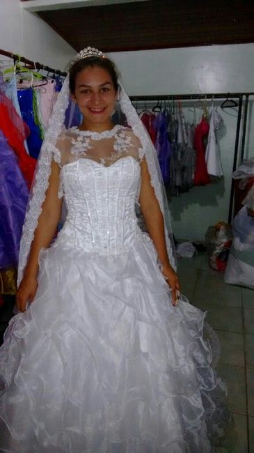 Vestido estilo princesa - 1