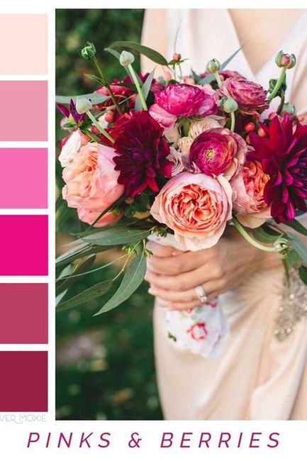Paleta de Cores - Casamento Fevereiro 1