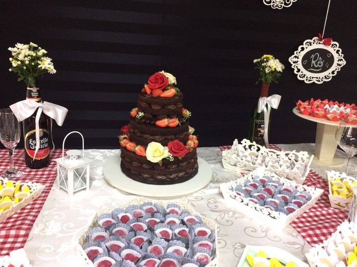 Naked cake da minha amiga 😍 - 4