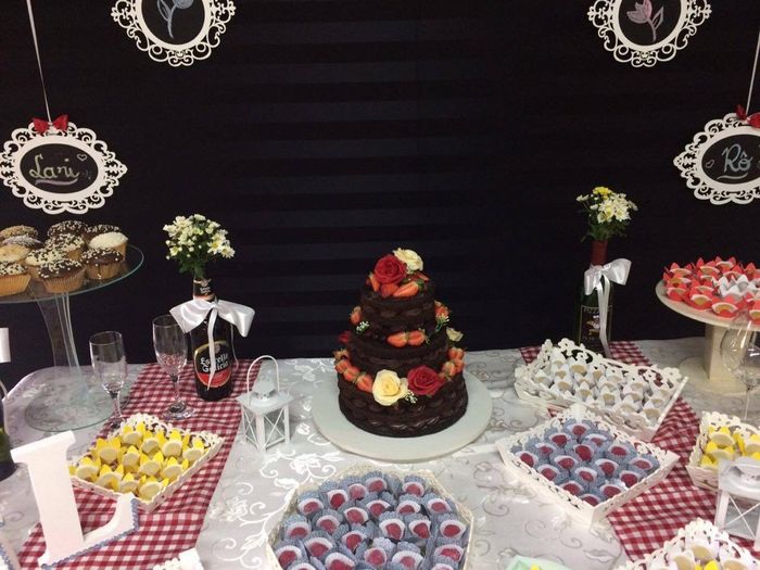 Naked cake da minha amiga 😍 - 6