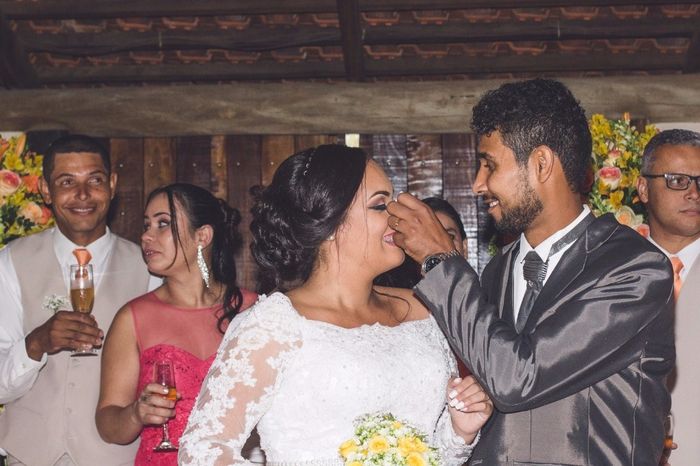 É, nessa hora eu não aguentei, o sorriso deu lugar as lágrimas