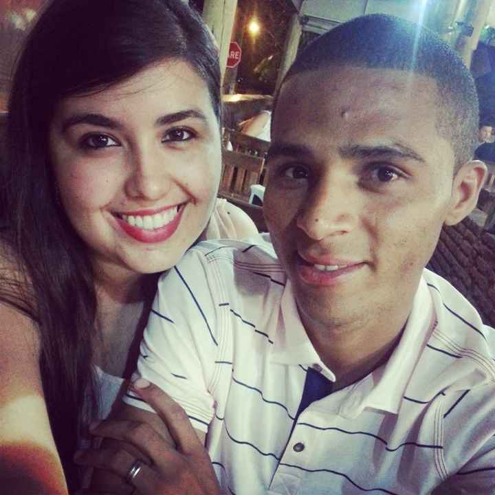 Quando comemoramos dois anos juntos! ?