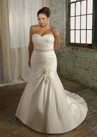 Vestido  de noiva plus size - 1