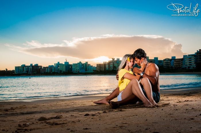 Pré wedding na praia