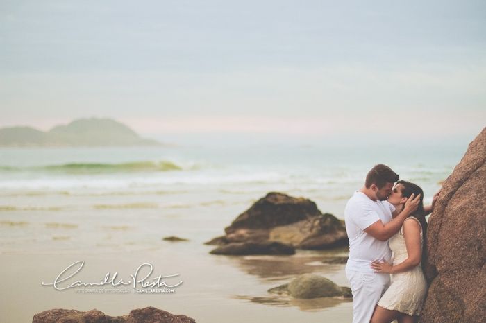 Pré wedding na praia
