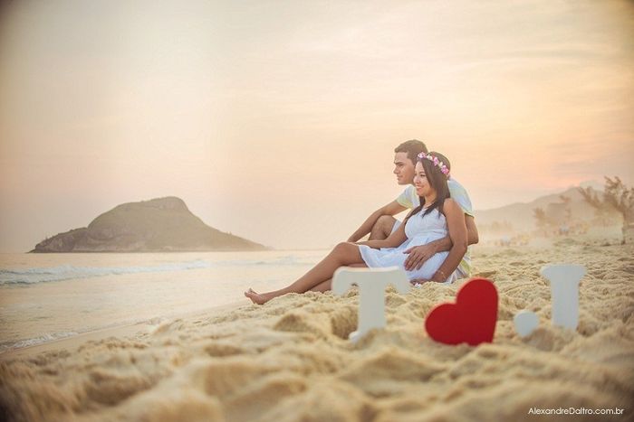 Pré wedding na praia