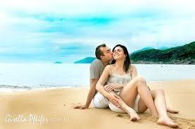 Pré wedding na praia