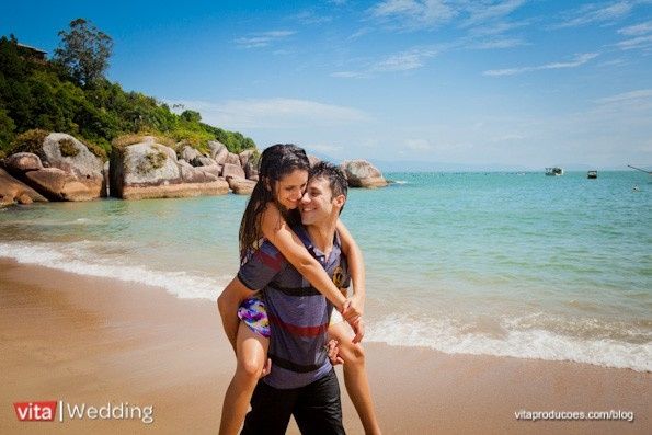 Pré wedding na praia