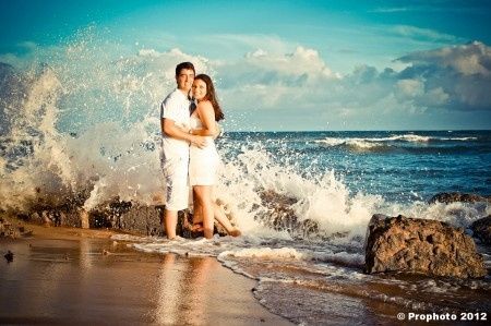 Pré wedding na praia