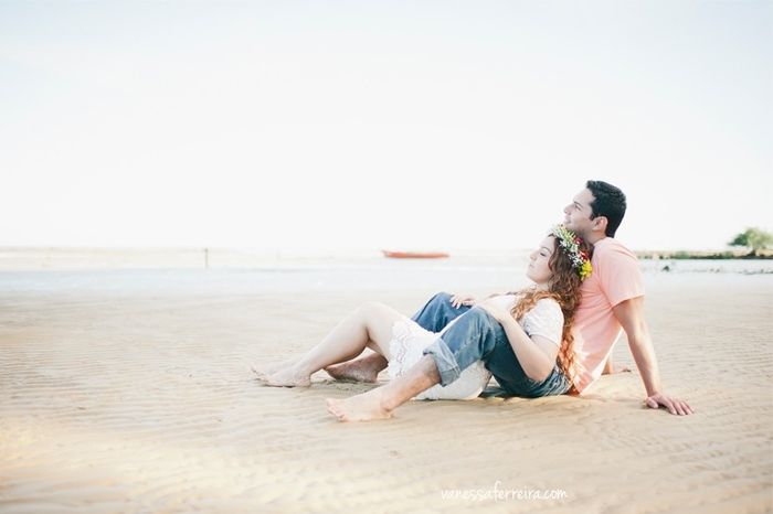 Pré wedding na praia