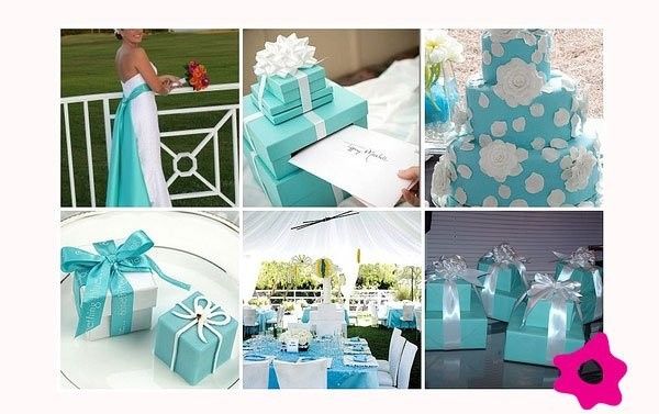 Decoração com azul tiffany